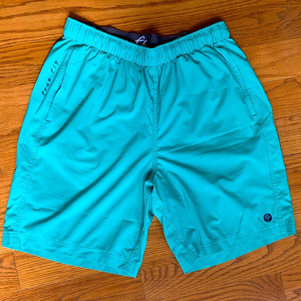 Men’s Small FreeFly Swimsuit (Teal)